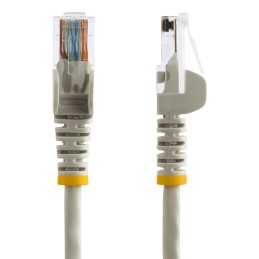 StarTech.com Cavo di Rete da 10m Grigio Cat5e Ethernet RJ45 Antigroviglio