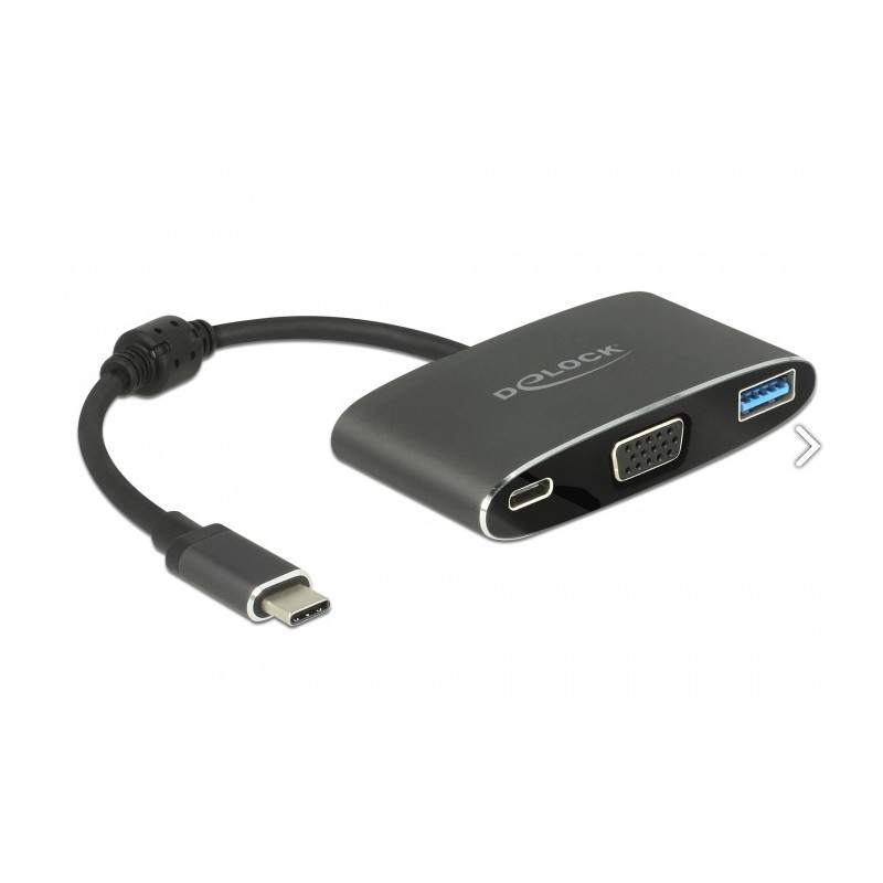 DeLOCK 62992 adattatore grafico USB 3840 x 2160 Pixel Grigio