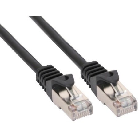 InLine RJ-45 Cat6 M-M 1.5m cavo di rete Nero 1,5 m SF UTP (S-FTP)