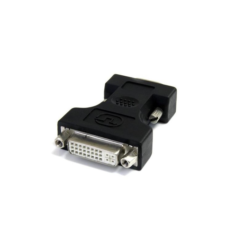 StarTech.com Adattatore DVI a VGA - Cavo Convertitore DVI a VGA - Femmina   Maschio - Nero