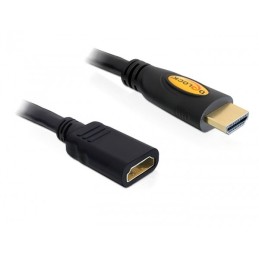 DeLOCK 3m HDMI cavo HDMI HDMI tipo A (Standard) Nero