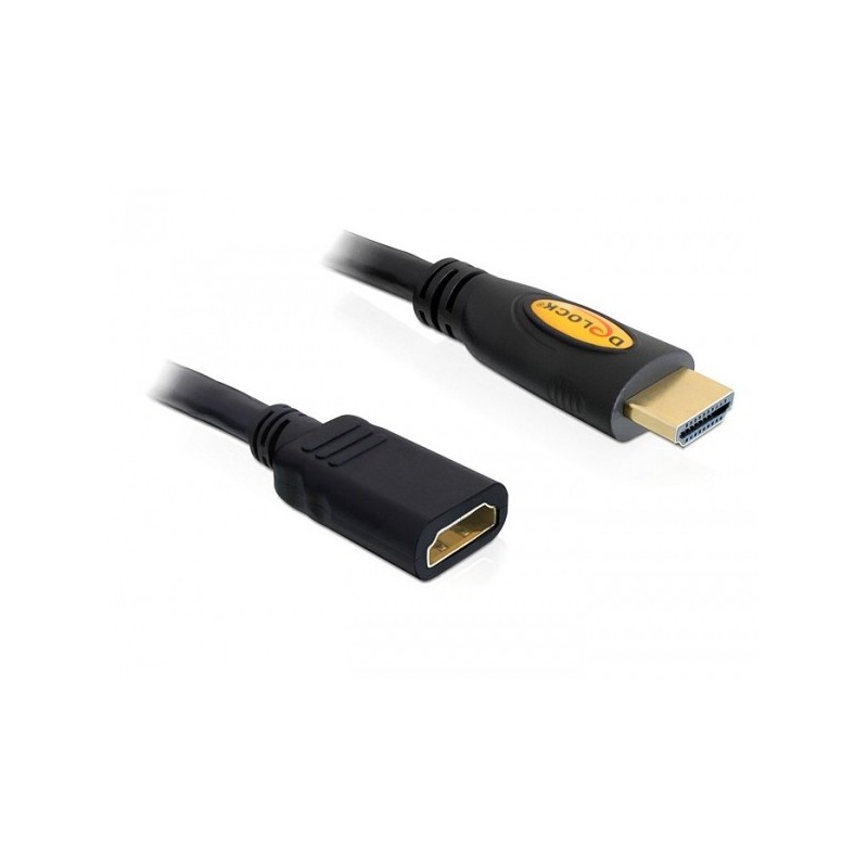 DeLOCK 3m HDMI cavo HDMI HDMI tipo A (Standard) Nero