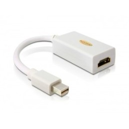 DeLOCK Adapter mini Displayport   HDMI FM HDMI tipo A (Standard) Bianco