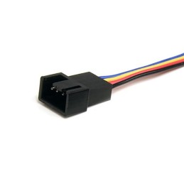 StarTech.com Cavo sdoppiatore per alimentatore ventola 4 pin 12'' - F M