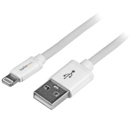 StarTech.com Cavo lungo connettore lightning a 8 pin Apple bianco da 2 m a USB per iPhone   iPod   iPad