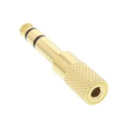 InLine Adattatore Audio, 6,3mm Jack maschio a 3,5mm Jack femmina, Stereo