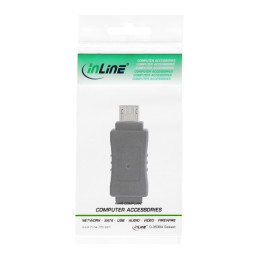 InLine Adattatore USB 2.0 Micro B maschio   Mini B femmina 5pin