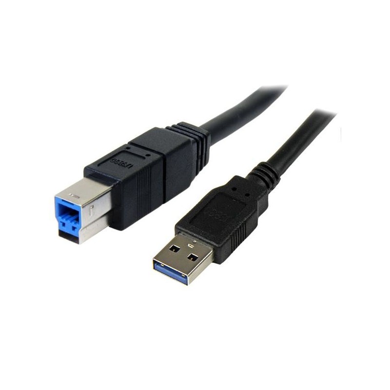 StarTech.com Cavo USB 3.0 SuperSpeed 3 m A a B - M M, colore nero