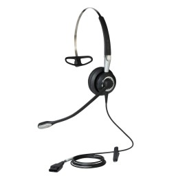 Jabra 2486-825-209 cuffia e auricolare Cablato Passanuca, A clip, A Padiglione Ufficio Nero, Argento