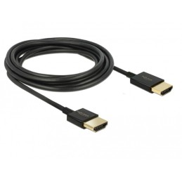 DeLOCK 85117 cavo HDMI 0,25 m HDMI tipo A (Standard) Nero