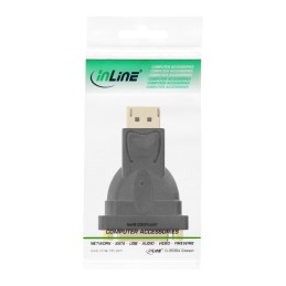 InLine Adattatore DisplayPort maschio a DVI-D 24+1 femmina, nero, DP 1.1