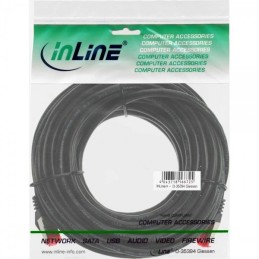 InLine 4043718157426 cavo di rete Nero 50 m Cat6 S FTP (S-STP)