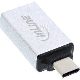 InLine Adattatore USB 3.2 (Gen.2) C maschio   A femmina, USB Power Delivery 3A