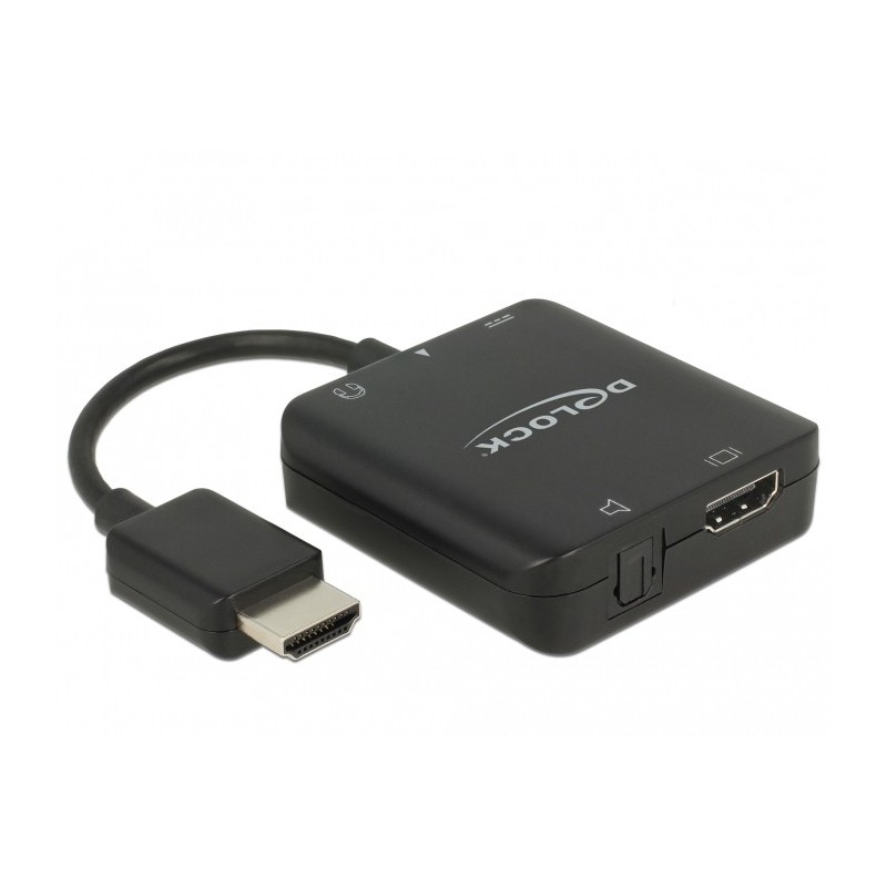 DeLOCK 63276 cavo e adattatore video HDMI tipo A (Standard) Nero