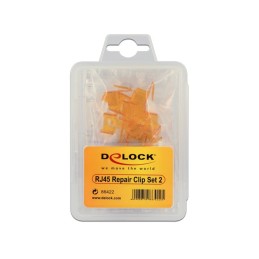 DeLOCK 86422 fermacavo Multicolore 40 pz