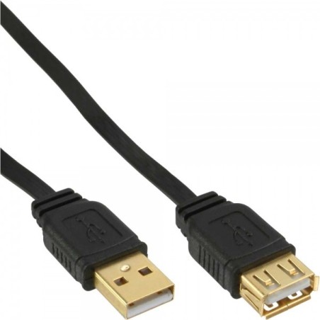 InLine 4043718178773 cavo USB USB 2.0 5 m USB A Nero