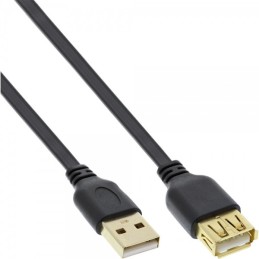 InLine 4043718178810 cavo USB USB 2.0 3 m USB A Nero