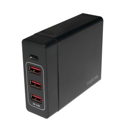 LogiLink PA0122 Caricabatterie per dispositivi mobili Universale Nero USB Interno