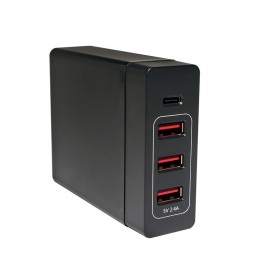 LogiLink PA0122 Caricabatterie per dispositivi mobili Universale Nero USB Interno