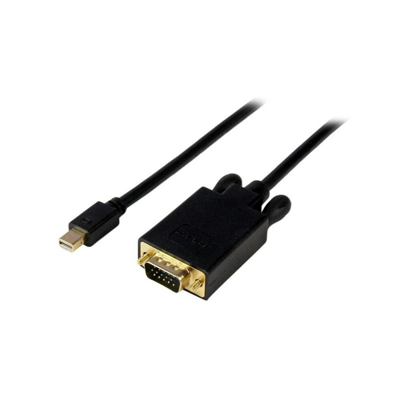 StarTech.com Cavo convertitore adattatore Mini DisplayPort a VGA da 3 m – mDP a VGA 1920x1200 - Nero