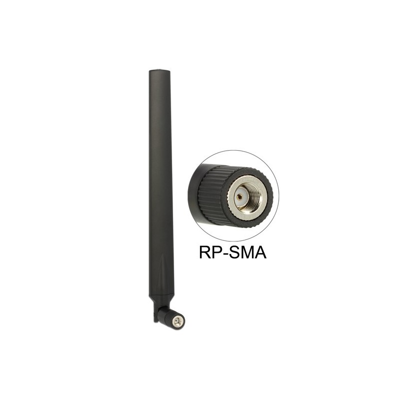 DeLOCK 88913 antenna di rete Antenna omnidirezionale RP-SMA 7 dBi