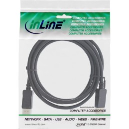 InLine Cavo DisplayPort 1.4, 8K4K, nero, contatti placcati oro, 2m