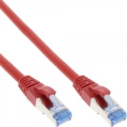 InLine 4043718088843 cavo di rete Rosso 5 m Cat6a S FTP (S-STP)