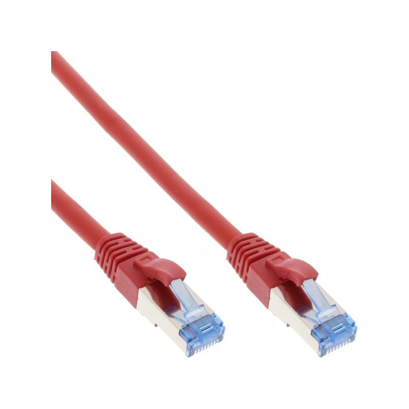 InLine 4043718088843 cavo di rete Rosso 5 m Cat6a S FTP (S-STP)