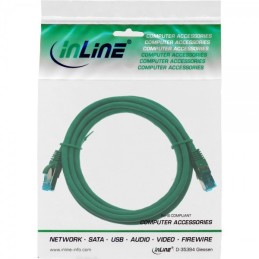 InLine 4043718088782 cavo di rete Verde 3 m Cat6a S FTP (S-STP)