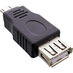 InLine Adattatore USB 2.0 Micro A maschio   A femmina