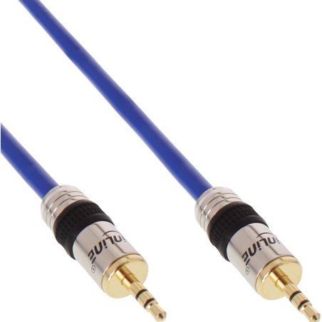 InLine 99950P cavo audio 10 m 3.5mm Blu