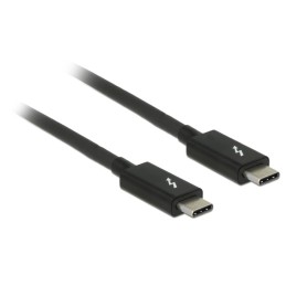 DeLOCK 84845 Cavo Thunderbolt 1 m 20 Gbit s Nero