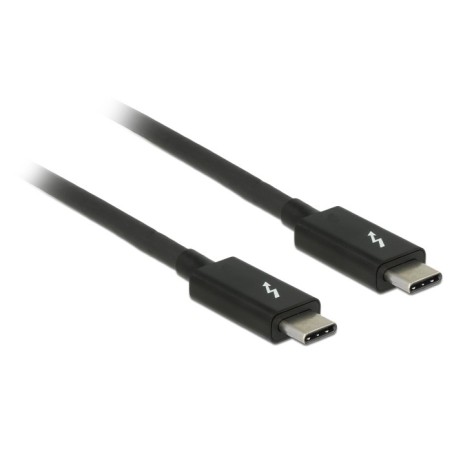 DeLOCK 84845 Cavo Thunderbolt 1 m 20 Gbit s Nero