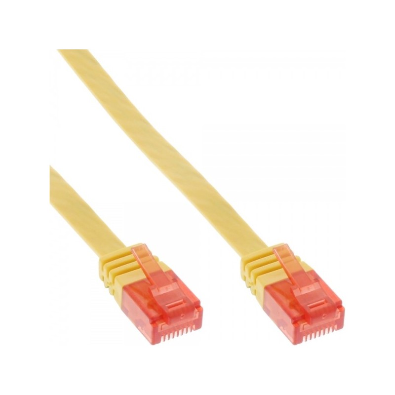 InLine 4043718157211 cavo di rete Giallo 3 m Cat6 U UTP (UTP)