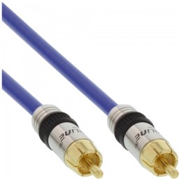 InLine 4043718108282 cavo audio 7 m RCA Blu