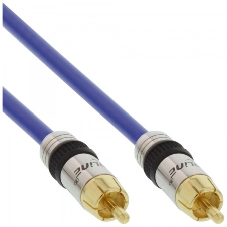 InLine 4043718108282 cavo audio 7 m RCA Blu