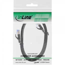 InLine 4043718236312 cavo di rete Nero 1,5 m Cat6a U FTP (STP)