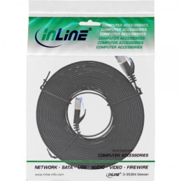 InLine 4043718236343 cavo di rete Nero 5 m Cat6a U FTP (STP)