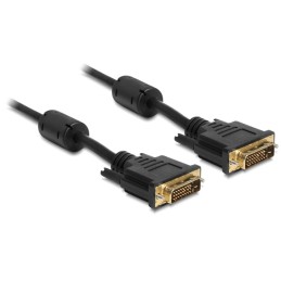 DeLOCK 83192 cavo DVI 5 m DVI-D Nero