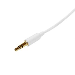 StarTech.com Cavo audio stereo slim da 3,5 mm bianco 2 m - M M