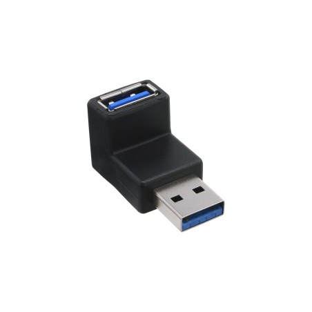 InLine Adattatore USB 3.0 A maschio   A femmina, angolo