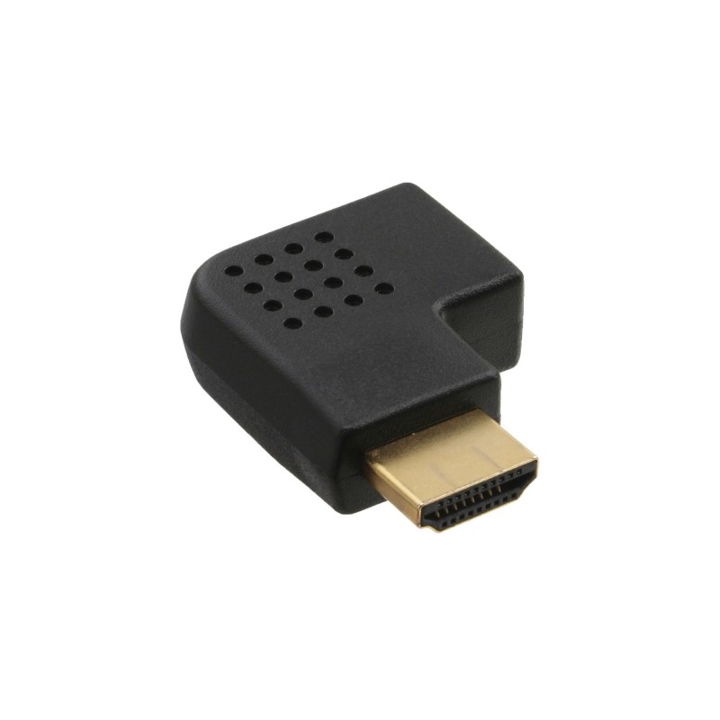 InLine Adattatore HDMI Tipo A Maschio Femmina, angolato 90° destra, 4K2K