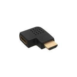 InLine Adattatore HDMI Tipo A Maschio Femmina, angolato 90° sinistra, 4K2K