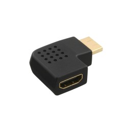 InLine Adattatore HDMI Tipo A Maschio Femmina, angolato 90° sinistra, 4K2K