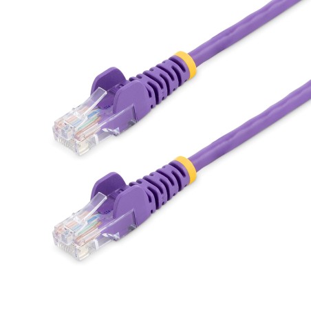 StarTech.com Cavo di Rete da 7m Viola Cat5e Ethernet RJ45 Antigroviglio