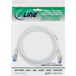 InLine 4043718189885 cavo di rete Bianco 1,5 m Cat6a S FTP (S-STP)