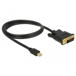 DeLOCK 83988 cavo e adattatore video 1 m Mini DisplayPort DVI-D Nero