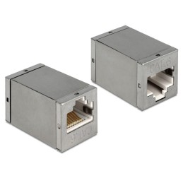 DeLOCK 86250 adattatore per inversione del genere dei cavi RJ45 Grigio