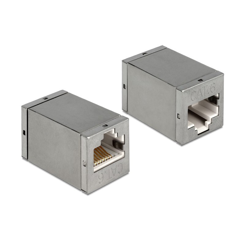 DeLOCK 86250 adattatore per inversione del genere dei cavi RJ45 Grigio