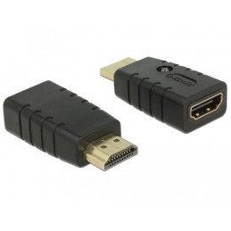 DeLOCK 63320 adattatore per inversione del genere dei cavi 1 x HDMI-A 19 pin Nero